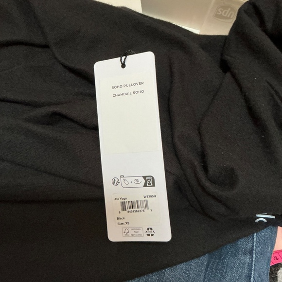 NWT ALO SoHo Pullover XS - Picture 5 of 6